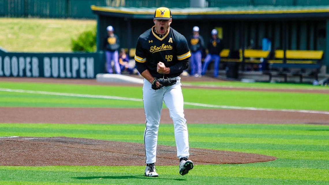 Wichita State sophomore Payton Tolle has made a strong case for All-American honors with his two-way play for the Shockers this season.
