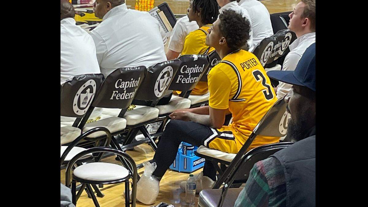 Wichita State star point guard Craig Porter is a game-time decision for Wednesday’s game in Orlando against UCF after spraining his left ankle in the Shockers’ last game.