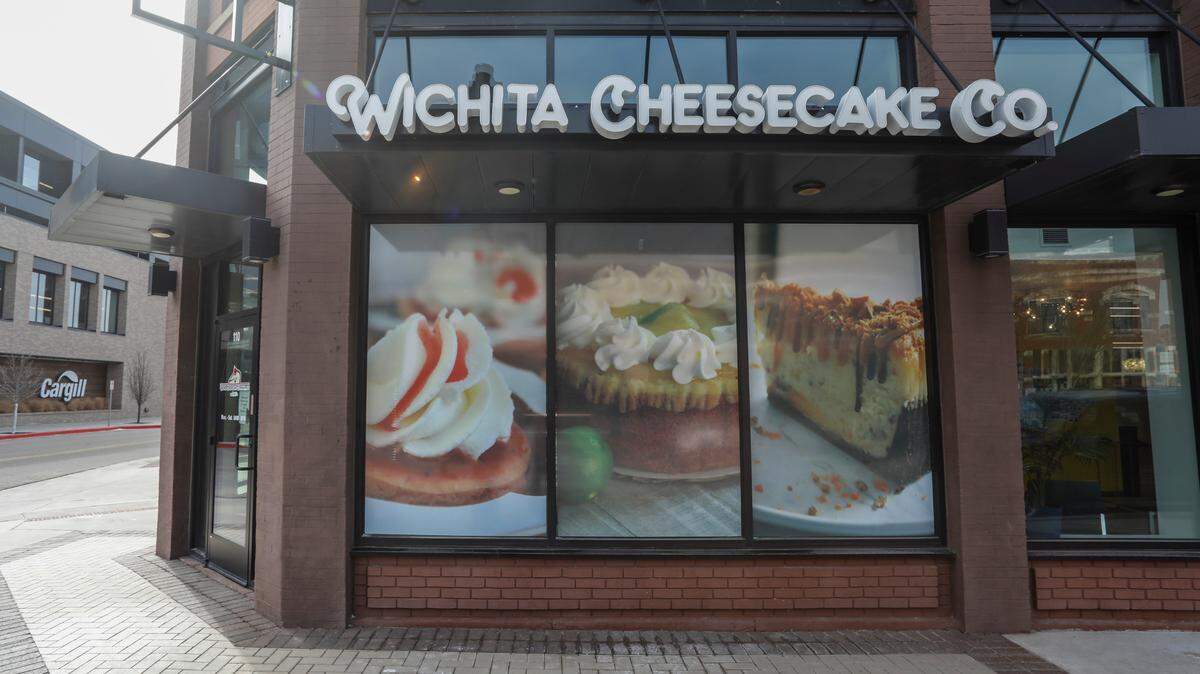 Wichita Cheesecake Company moved to the corner of Douglas and Rock Island in August.
