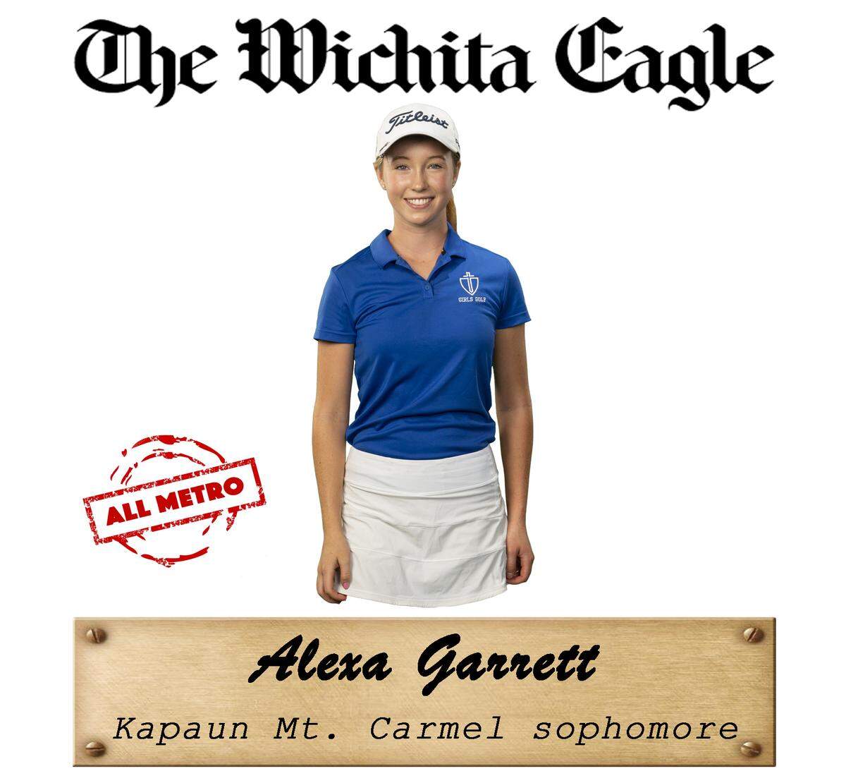 Kapaun Mt. Carmel sophomore Alexa Garrett.