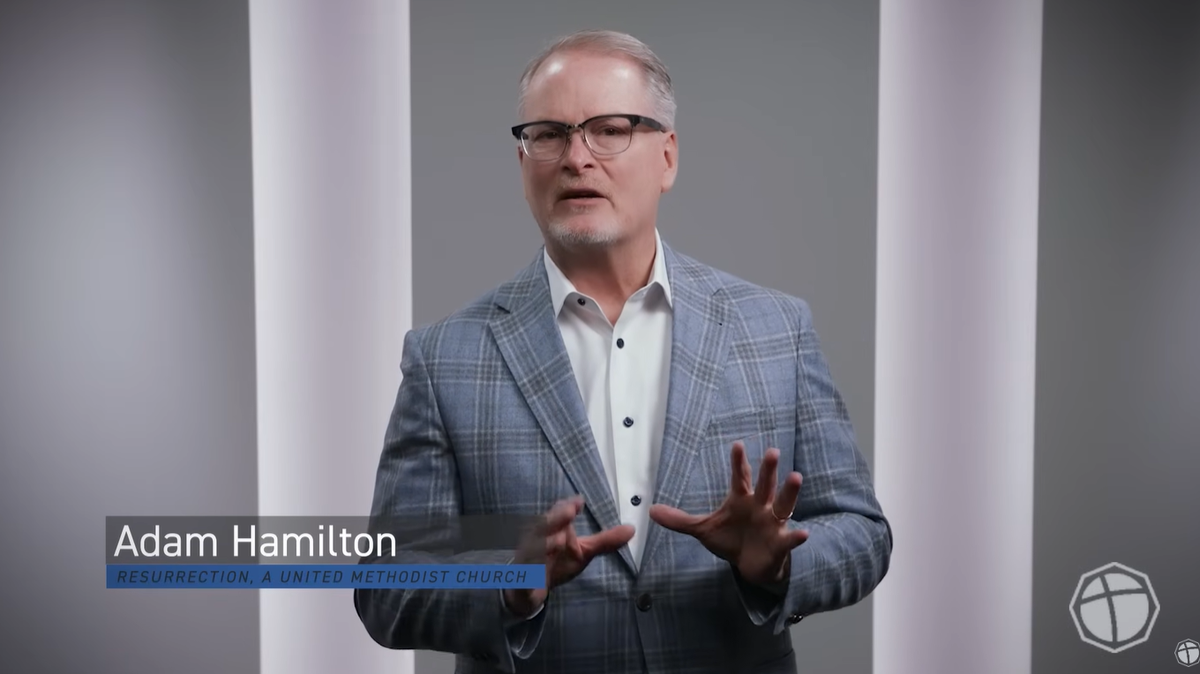 The Kansas Republican Party cites this video of The Rev. Adam Hamilton in a campaign complaint targeting the Church of the Resurrection. In the video, Hamilton informed church members he was considering running as an independent candidate for the U.S. Senate.