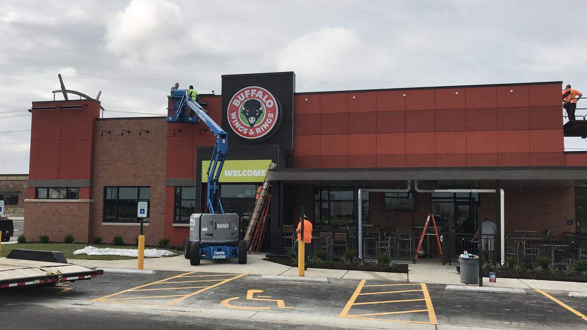 Buffalo Wings & Rings opens Wednesday near K-96 and Greenwich.