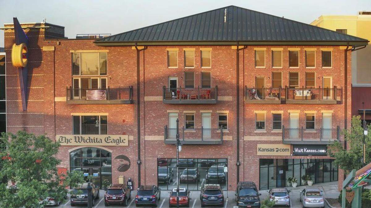 HFG Architecture will move into the first floor of 330 N Mead in Old Town Square. The Wichita Eagle will remain in its second-floor office space.