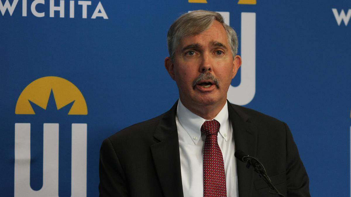 Wichita City Manager Robert Layton talks about issues an audit found in the Wichita Police Department’s property and evidence facility.