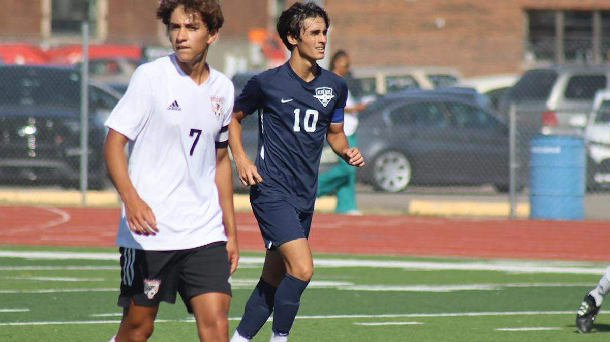 East senior forward Gael Landeros leads the City League in scoring with 15 goals and 11 assists this season.