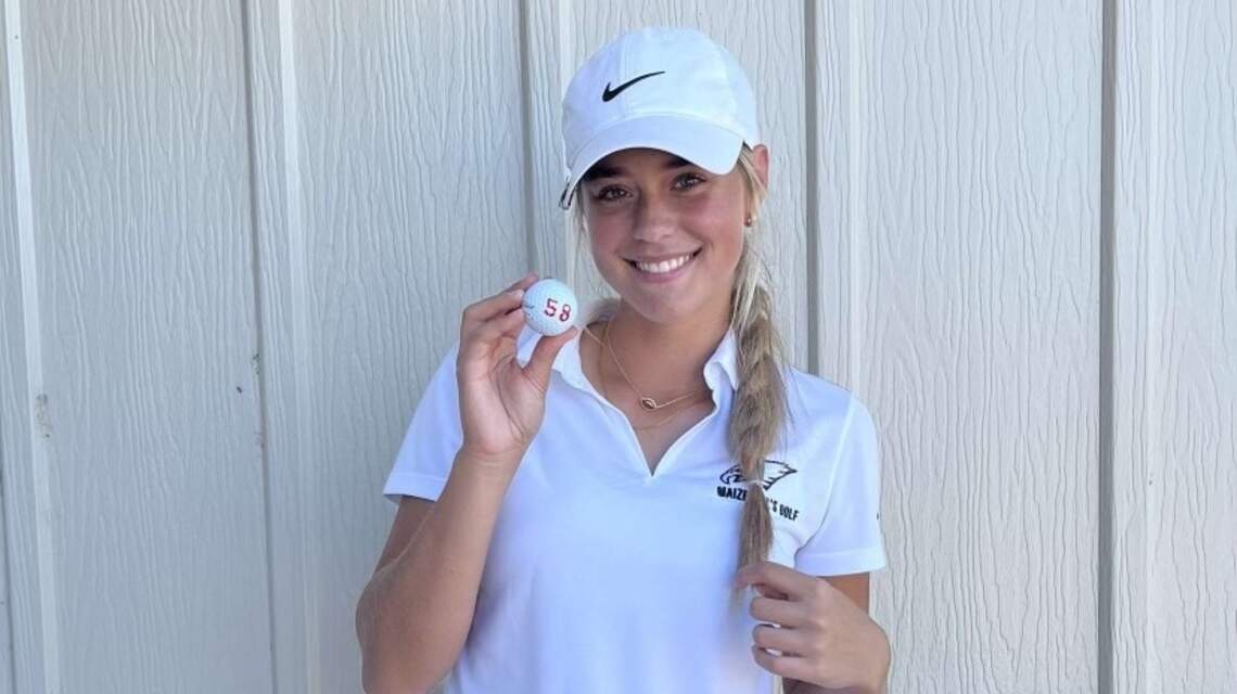 ‘The unicorn of golf’: Maize’s Kinslea Jones shoots 13-under round of 58 in Hesston