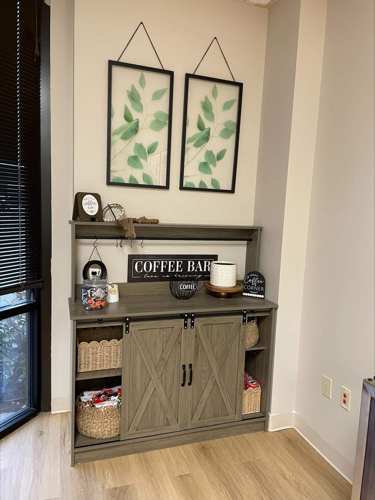 There are lots of small touches, like a coffee bar, to help make patients and their guests feel at home at the new PromptCare Infusion Suite of Wichita.