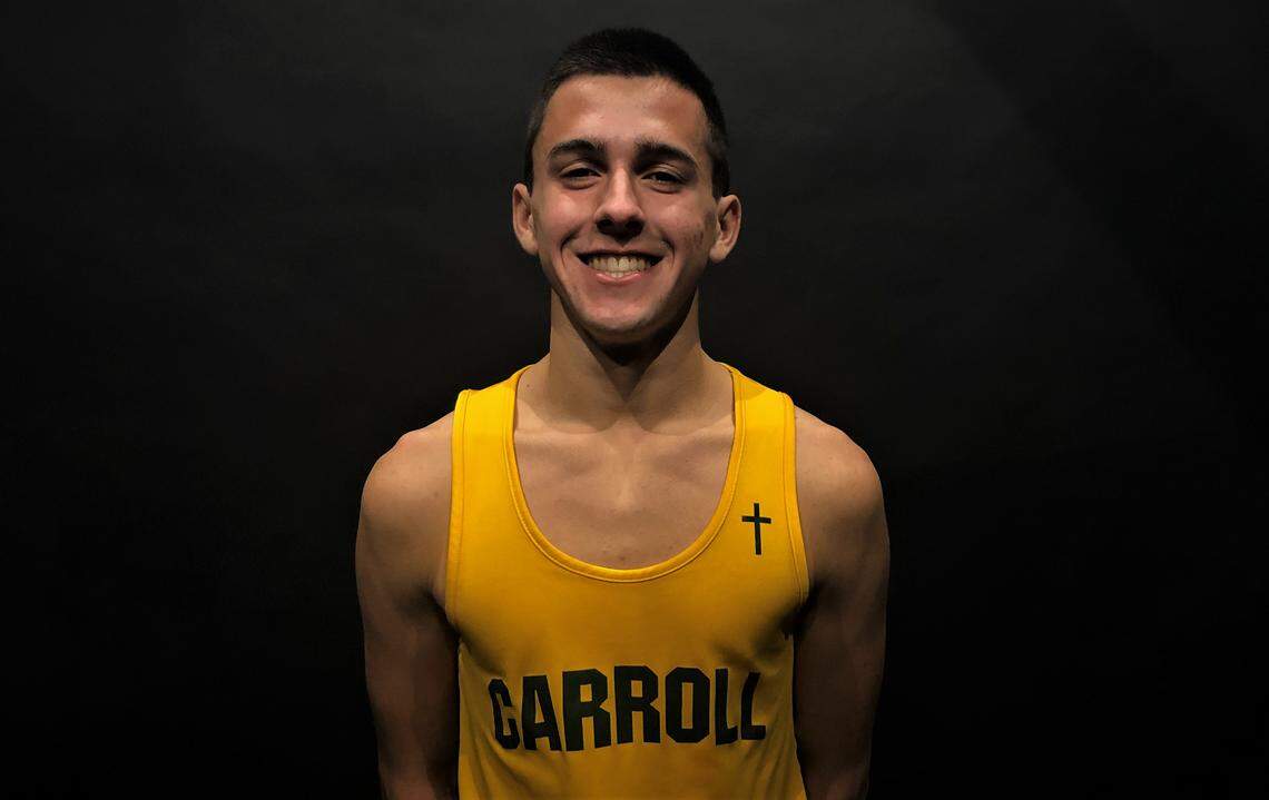 2018 Wichita Eagle All-Metro Boys Cross Country selection, Bishop Carroll’s Jacke Pate.