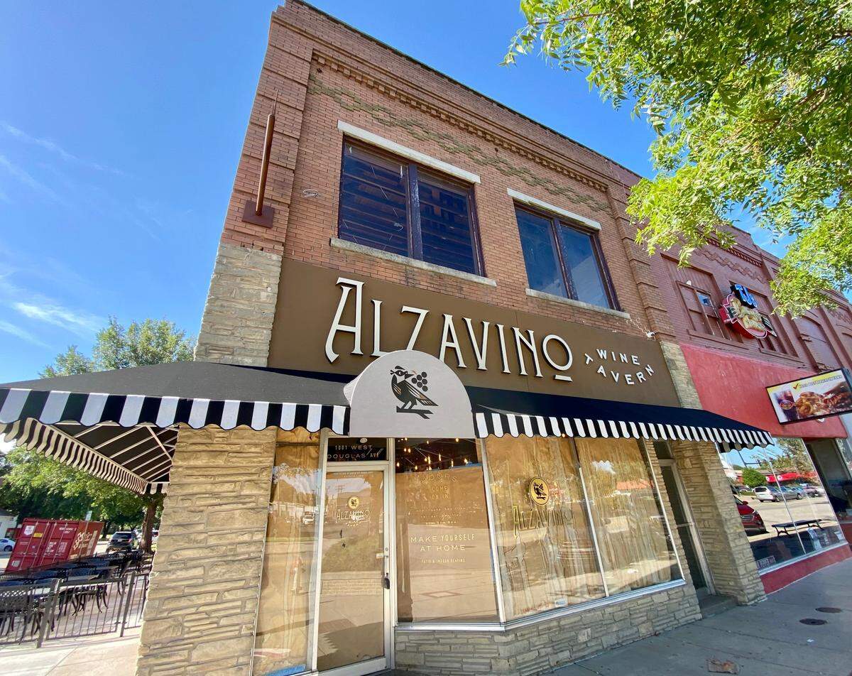 Alzavino Wine Tavern at 1001 W. Douglas will have its grand opening to the public Sept. 10-11.