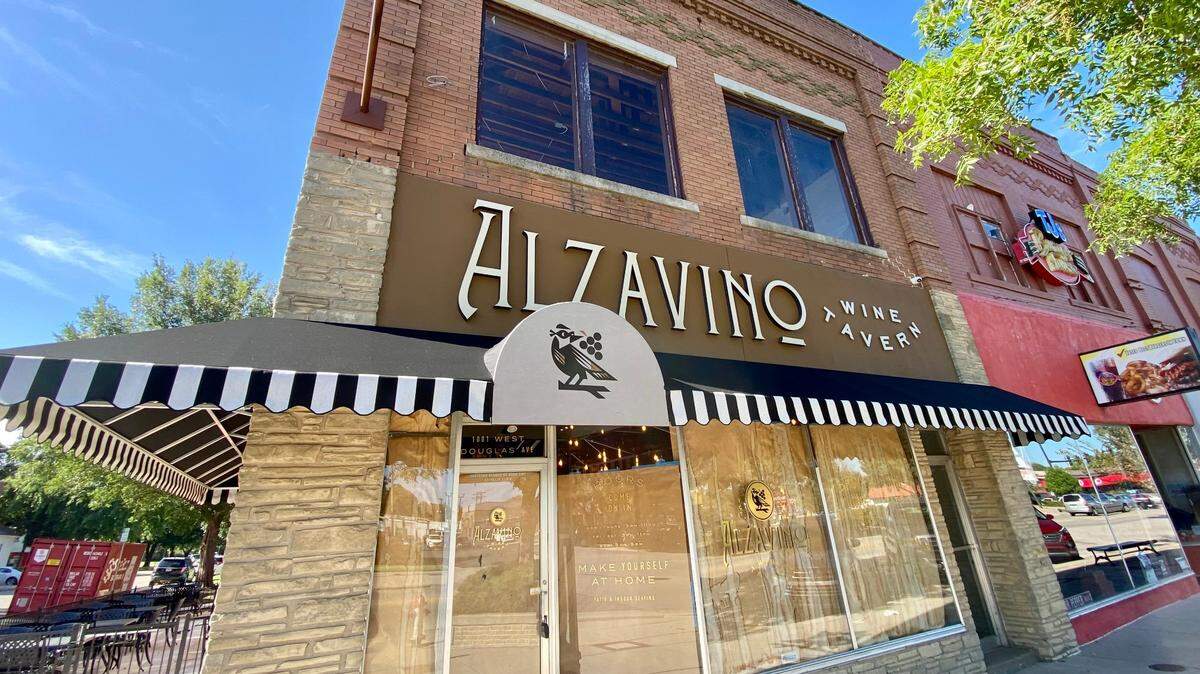 Alzavino Wine Tavern at 1001 W. Douglas will have its grand opening to the public Sept. 10-11.