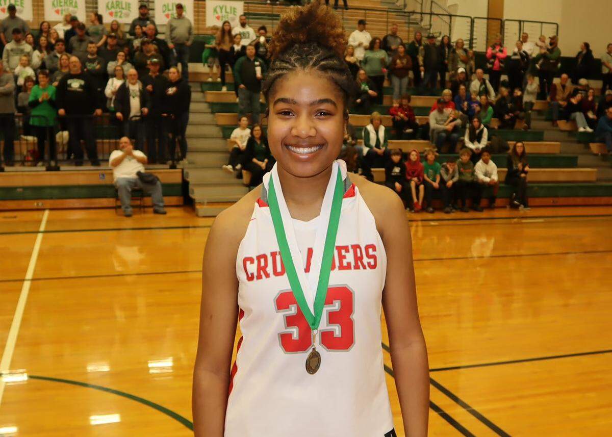 Wellington guard Val Norwood helped lead the Crusaders to the Class 4A state championship game.