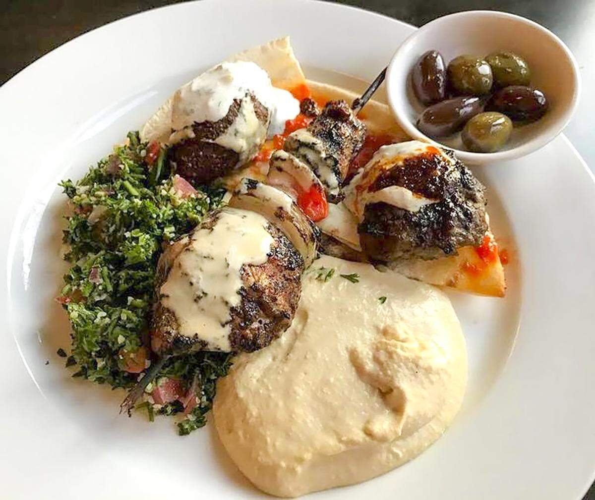 The Meshwi Platter from Two Olives