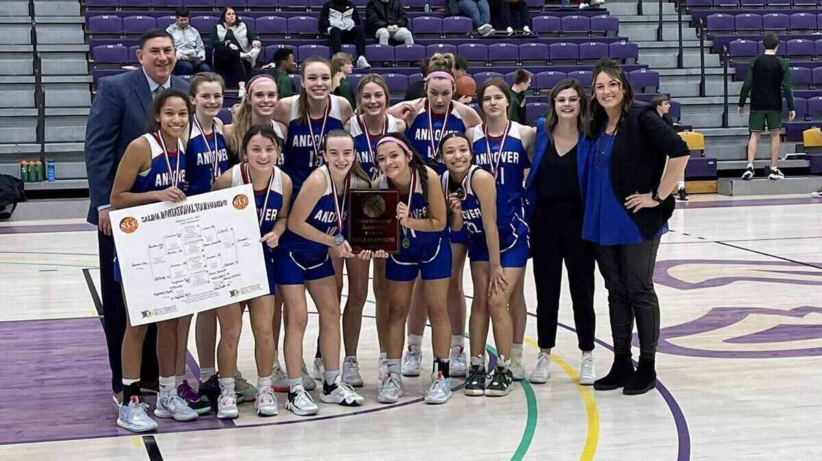The Andover girls basketball team rallied for a 47-46 overtime win to knock off Liberal in the championship game of the Salina Invitational Tournament on Saturday.