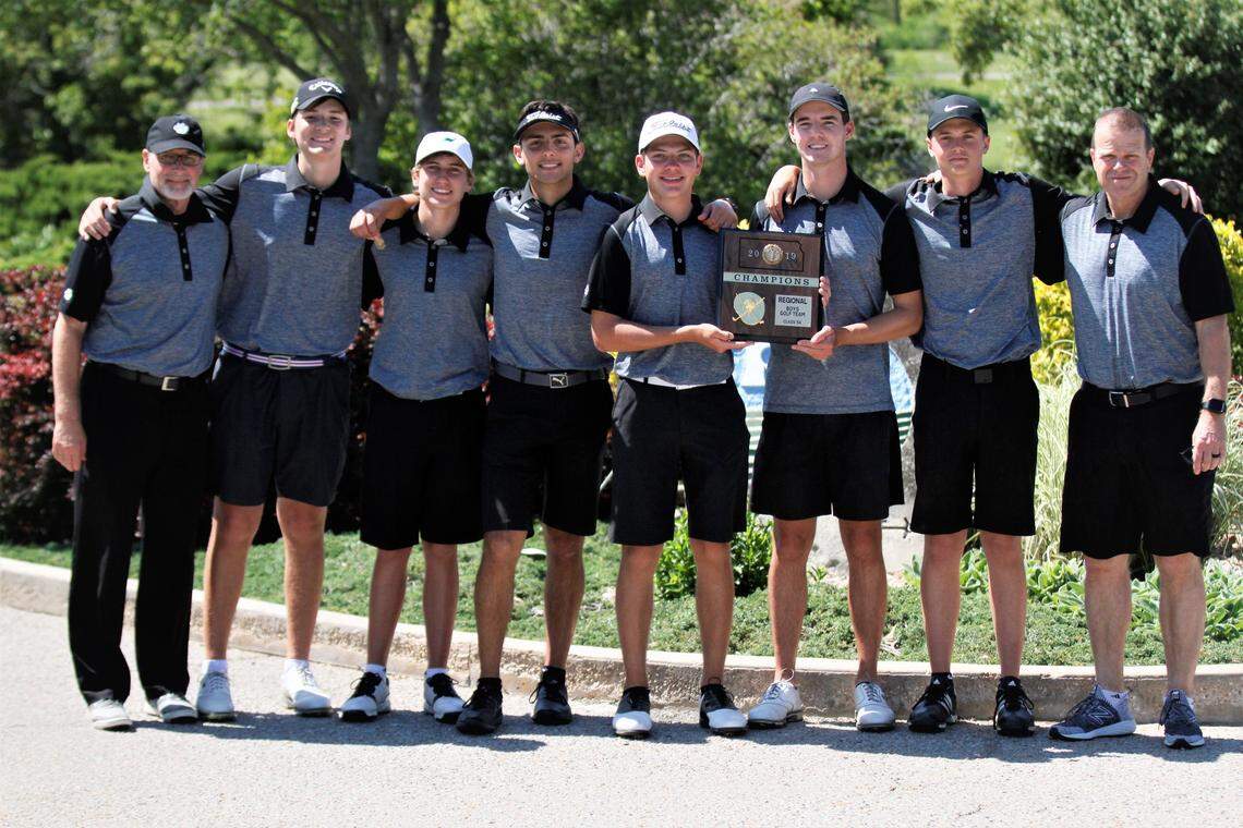 The Andover Central boys golf team