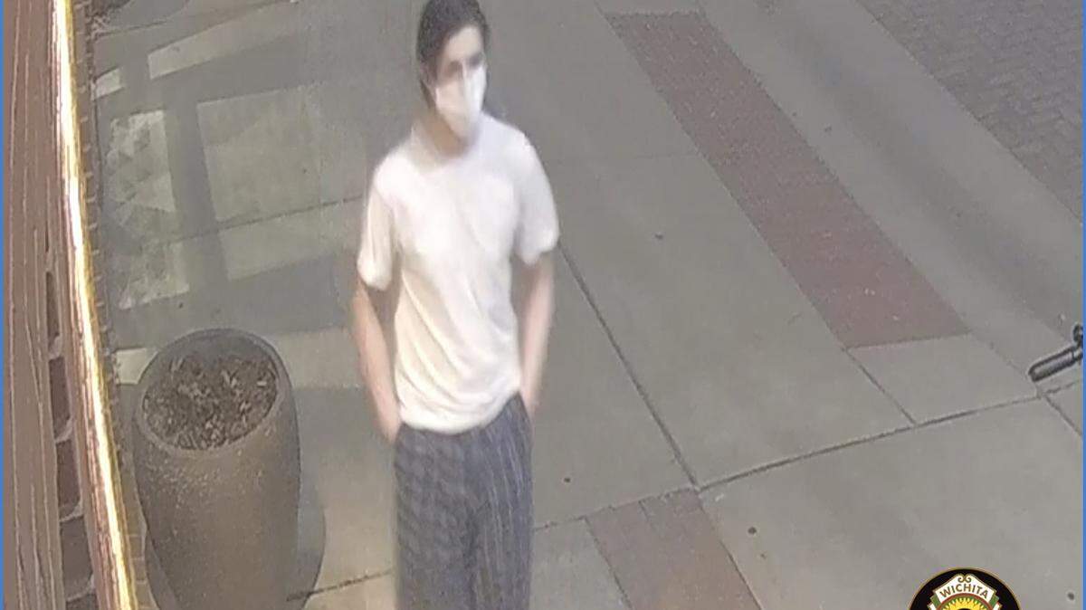 Wichita police say they have arrested a suspect in a downtown stabbing. Police released a video and this photo of the suspect after the woman was stabbed while walking to her vehicle.