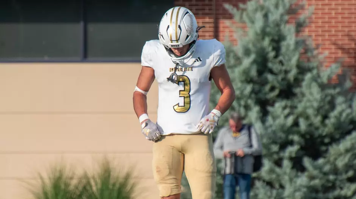 Emporia State wide receiver Tyler Kahmann, a Haysville native, signed an undrafted free agent deal with the Indianapolis Colts on Saturday.