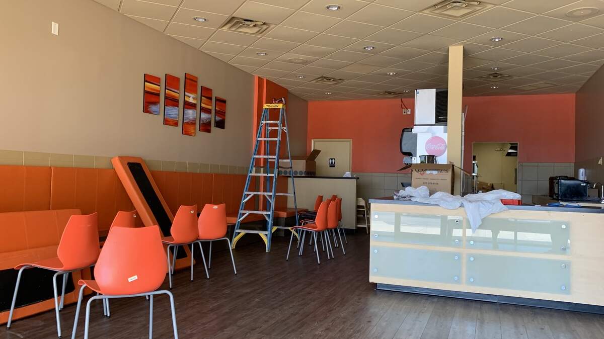 Hibachi Boy’s contents, including restaurant furnishings, will be auctioned next week.