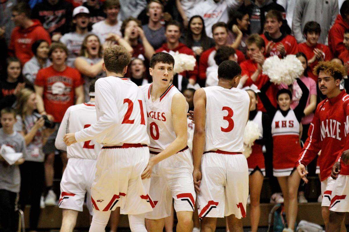 Maize knocked off St. James Academy in Kansas Class 5A action on Friday in Emporia.