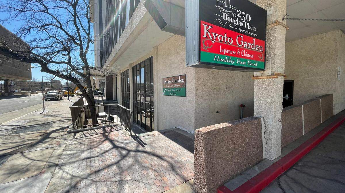 Kyoto Garden in the Garvey Center’s Kiva Building closed on Friday.