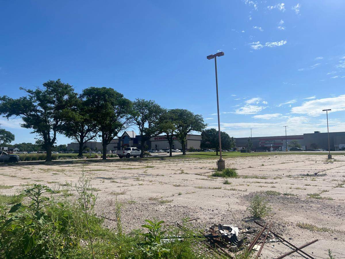 It may look a little rough right now, but this piece of property just west of Towne East Square is going to see new life soon with a retail center that includes a couple of restaurants. The popularity of the nearby Scheels store is driving the new center.