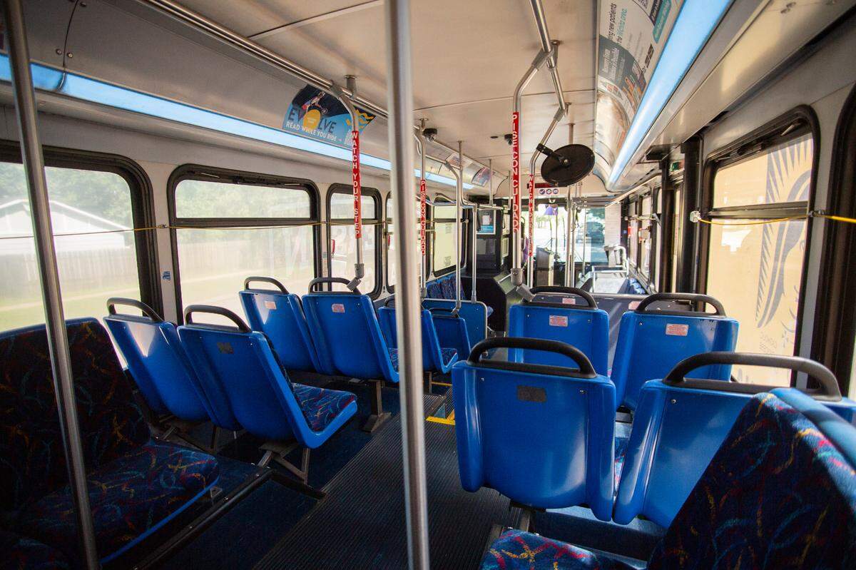 Wichita’s buses are often passenger-less, as ridership has dropped over the last decade for the transit system.