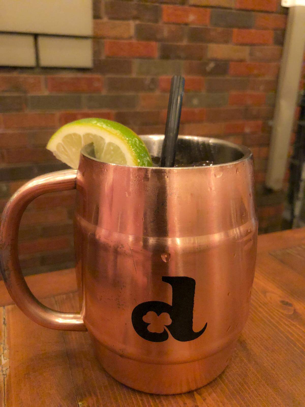 The Grapefruit Moscow Mule from Dempsey’s