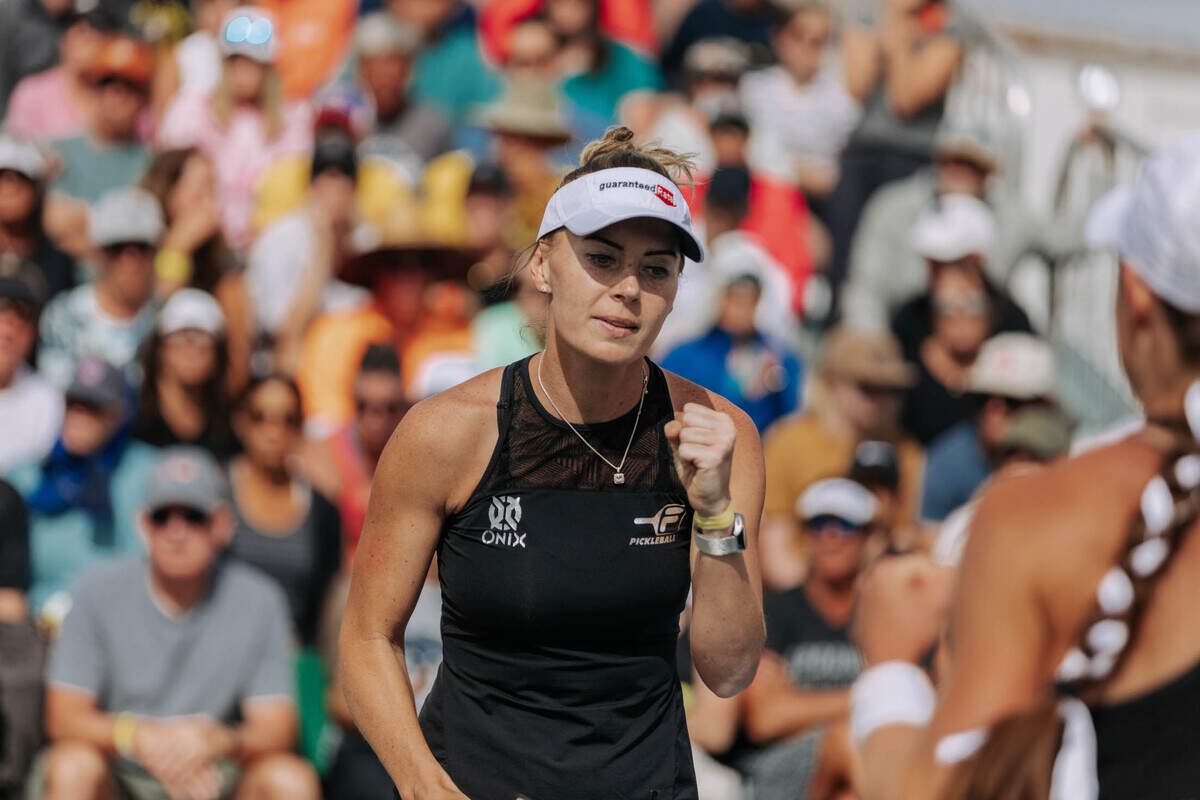 Top-ranked pro pickleball player Lucy Kovalova grew up in Slovakia and came to the United States to play tennis at Wichita State University.