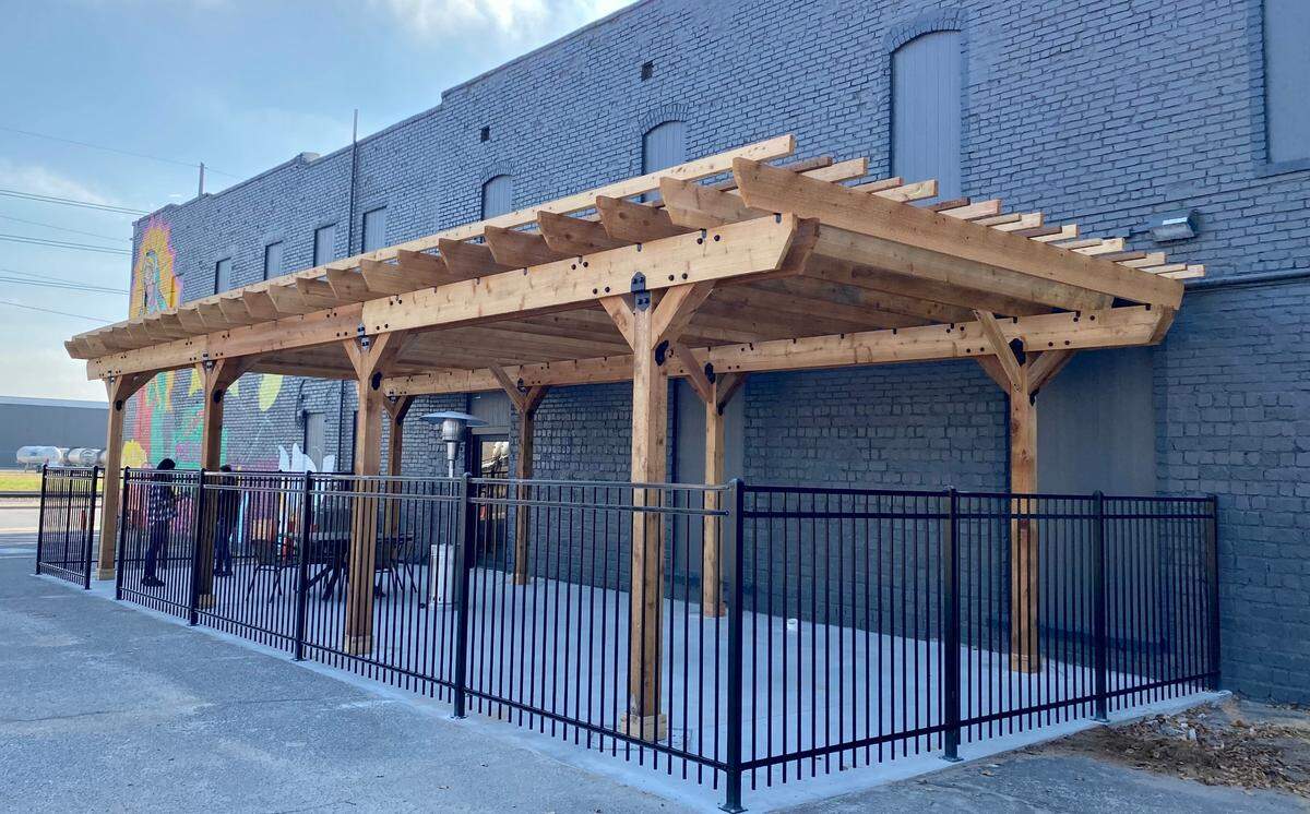 A new patio has been added to the north side of Connie’s Mexico Cafe.