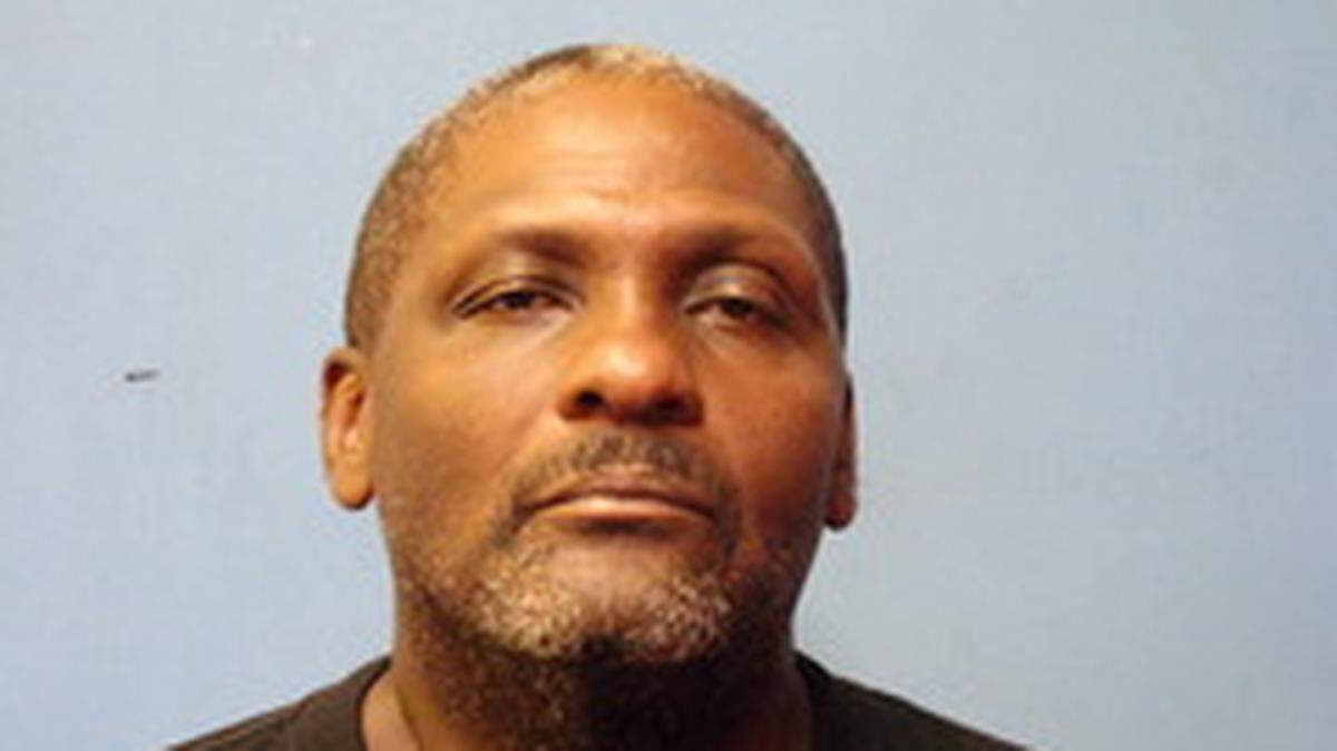 Shawn Henderson, 46, of Arkansas, was arrested after throwing rocks at an elementary school and calling 911 on himself.