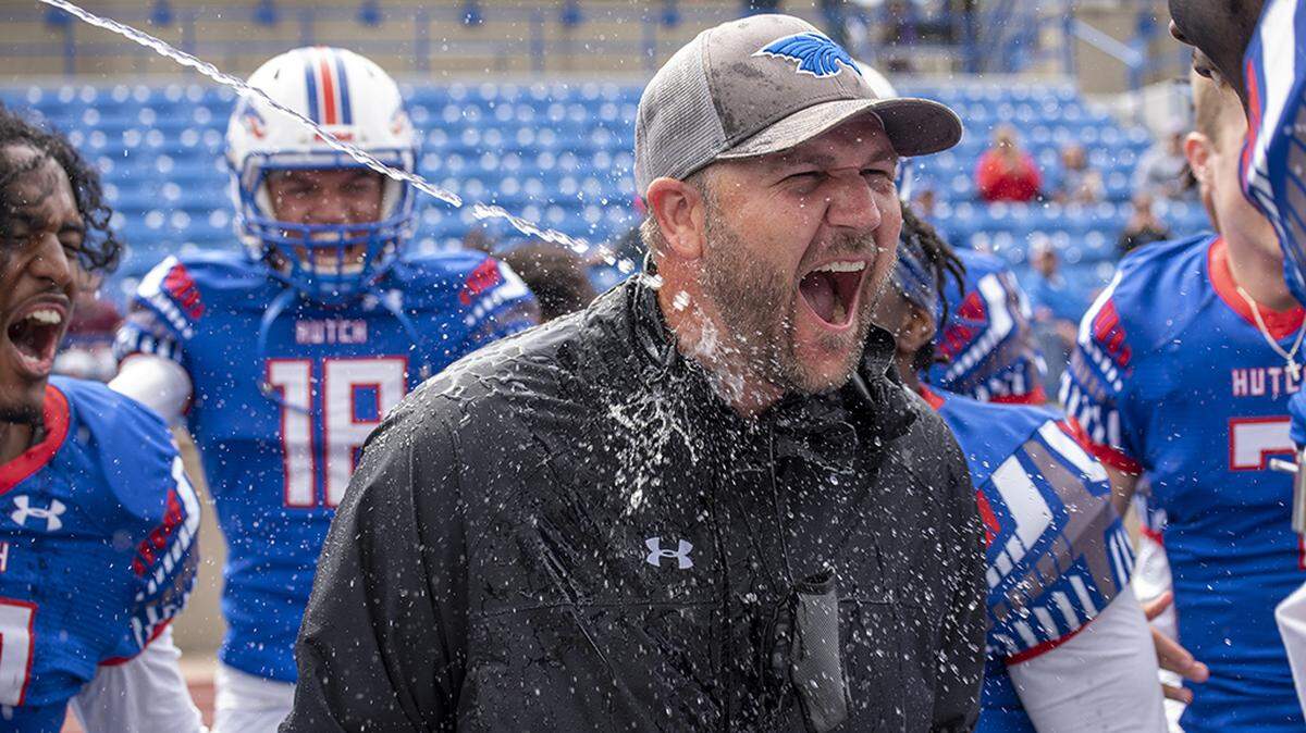 First-year coach Drew Dallas, a Salina native, has led the Hutchinson Community College football team to the NJCAA national championship game on Saturday.