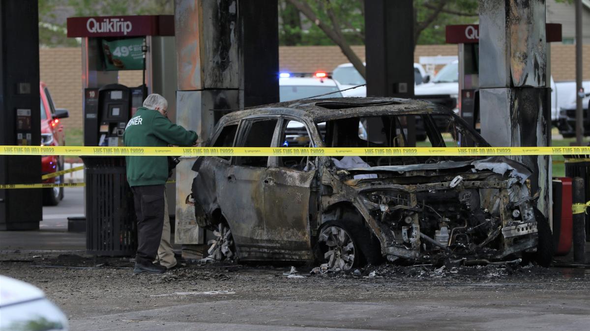 An explosion at a Derby QuikTrip on Monday killed a three-year-old girl and seriously injured a woman who was pumping gas.