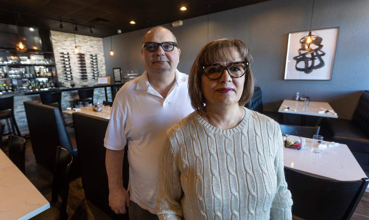 Cafe Maurice owners Gus and Therese Srour