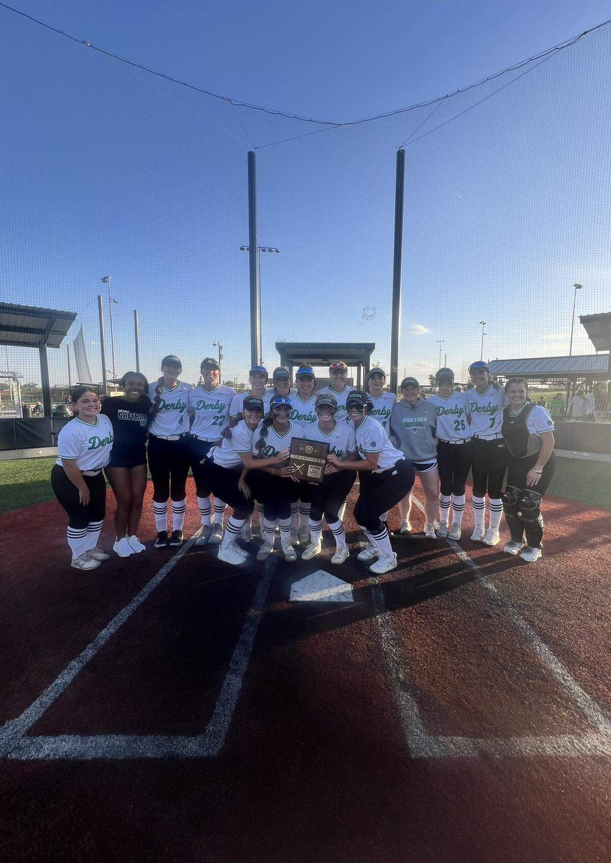 The Derby softball team punched its ticket back to the Class 6A state tournament with a regional title victory on Tuesday.