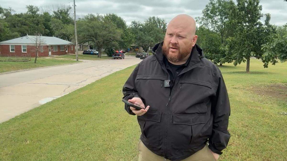 Wichita police spokesman Officer Brad Wright said a woman was found dead in Cessna Park in southeast Wichita on Tuesday morning.