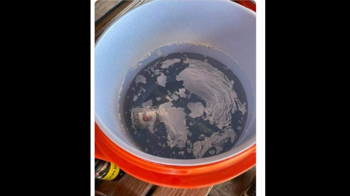 A screenshot of a post from the Twitter account of KWU Barstool, which alleged that someone associated with the Bethany College baseball program deliberately contaminated a water cooler used by its opponent, Kansas Wesleyan University, this past weekend.