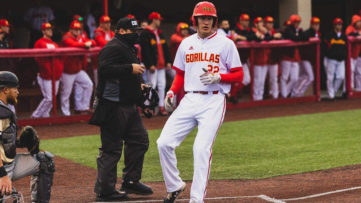 Pittsburg State outfielder Ryan Koval has been one of the top hitters for the Cheney Diamond Dawgs in the NBC World Series. The Diamond Dawgs played in the winner’s bracket semifinals on Monday evening in Wichita.