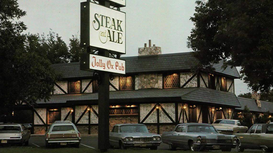 Steak and Ale restaurants were designed to look like mid 17th century English Inns.