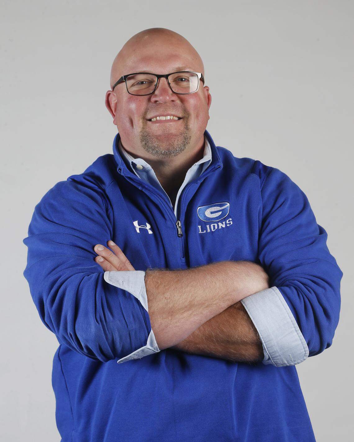 Tom Beason, head coach Goddard
