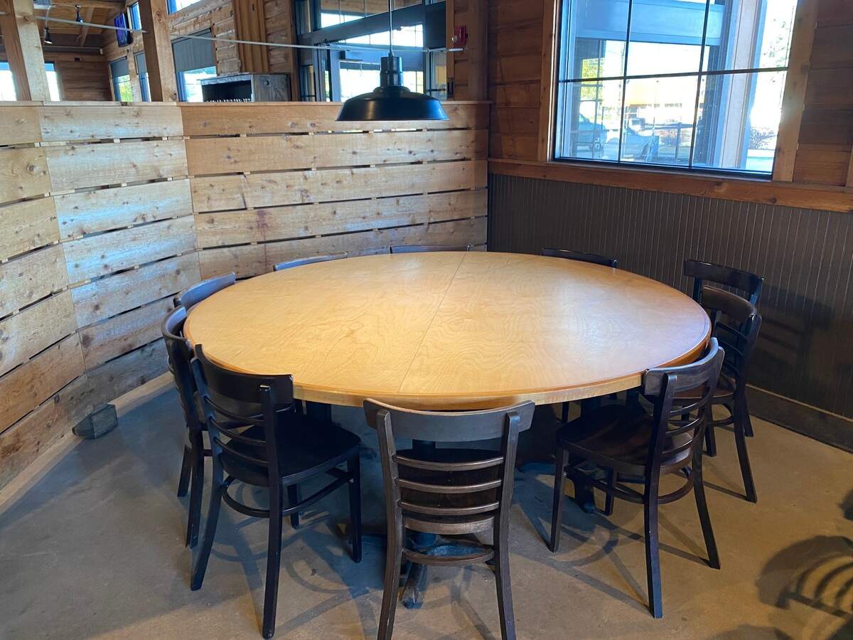 Diners who reserve the designated “chef’s table” at Chef’s Table Roadhouse in Wichita and will be treated to a five-course, pre-set meal by the chef.