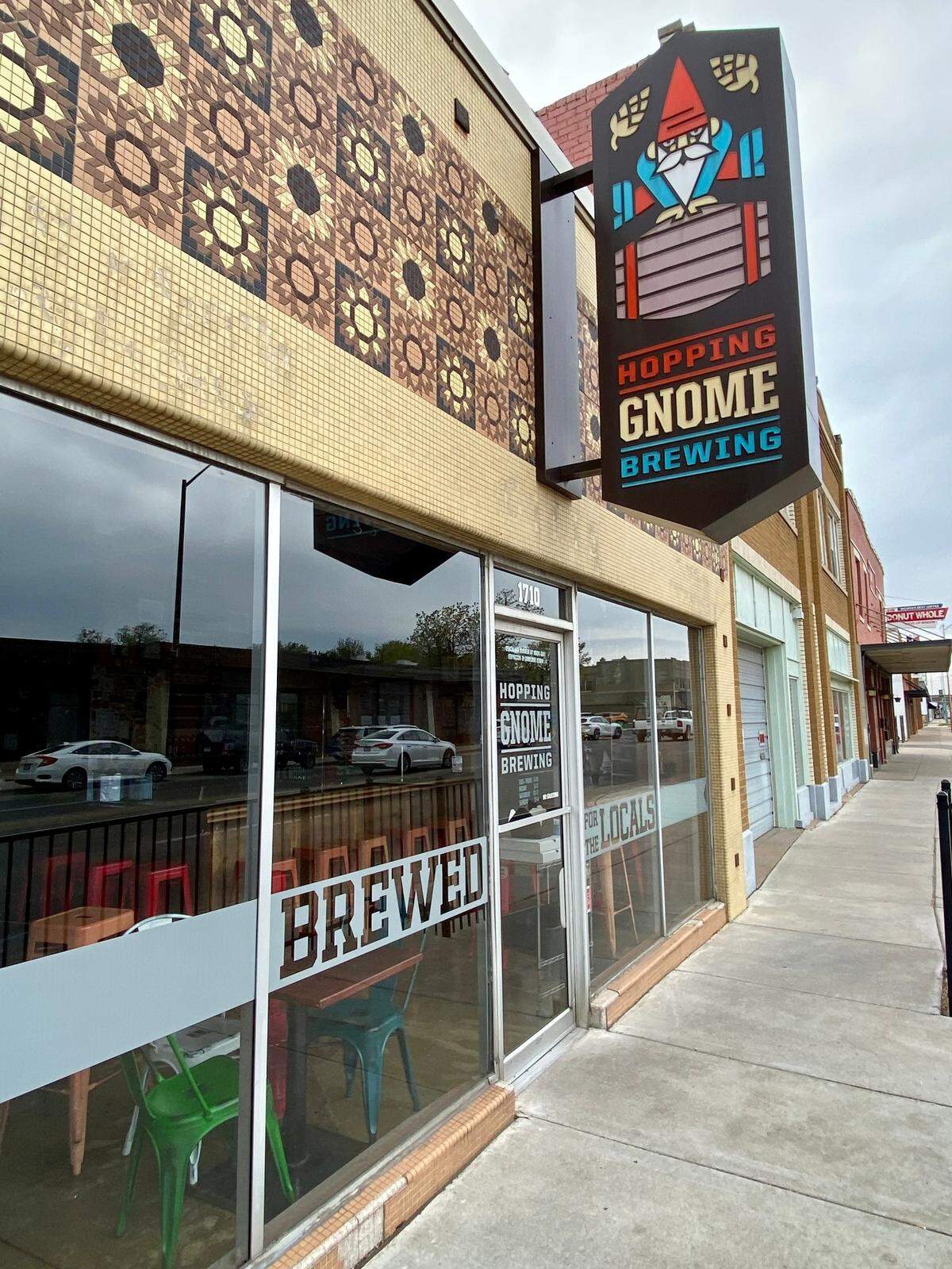 The Hopping Gnome opened its first tap room at 1710 E. Douglas in 2015. The space will still be used for private events.