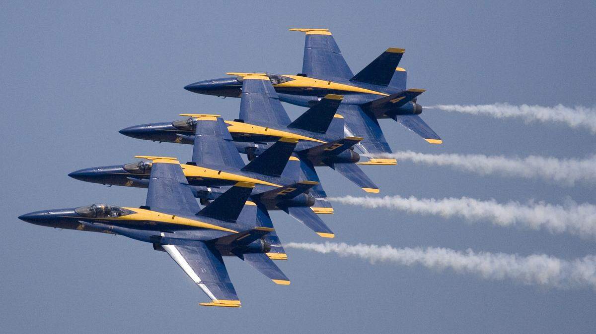 The Blue Angels will perform Aug. 19-20 during the Kansas City Air Show at the New Century AirCenter.