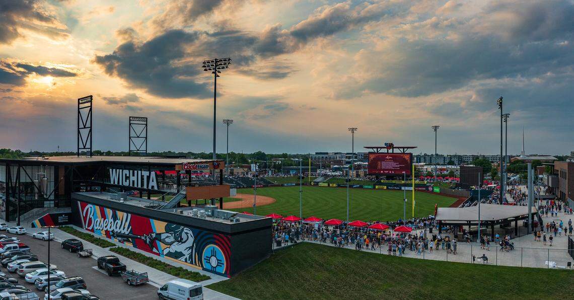 A view of last year’s Wichita Asian Night Market at Equity Bank Park