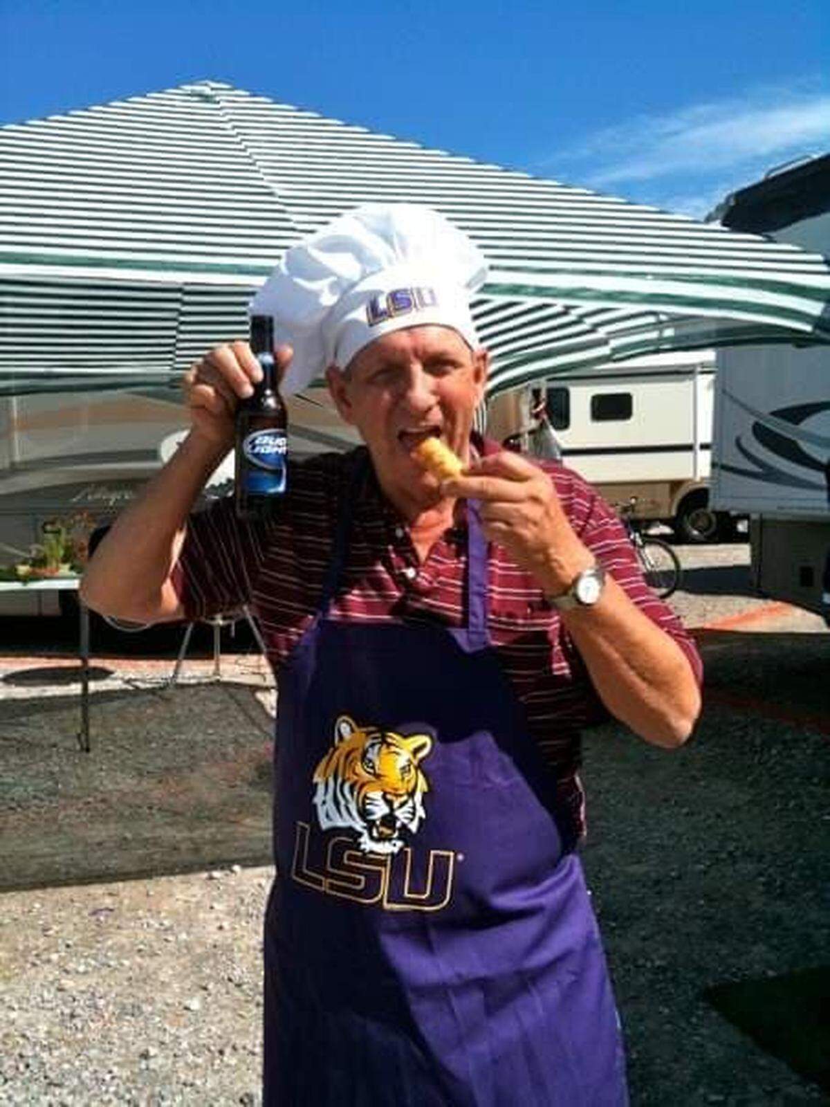 Louisiana native Chris Granger helped teach many Wichitans how to properly eat Cajun food.