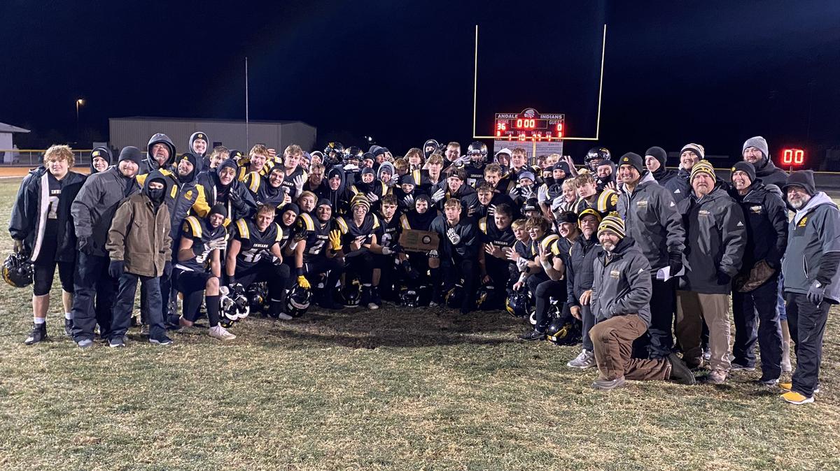 The Andale football team won its 50th straight game on Friday with a 36-0 win over Clay Center to advance to its fourth straight Class 3A state championship game.