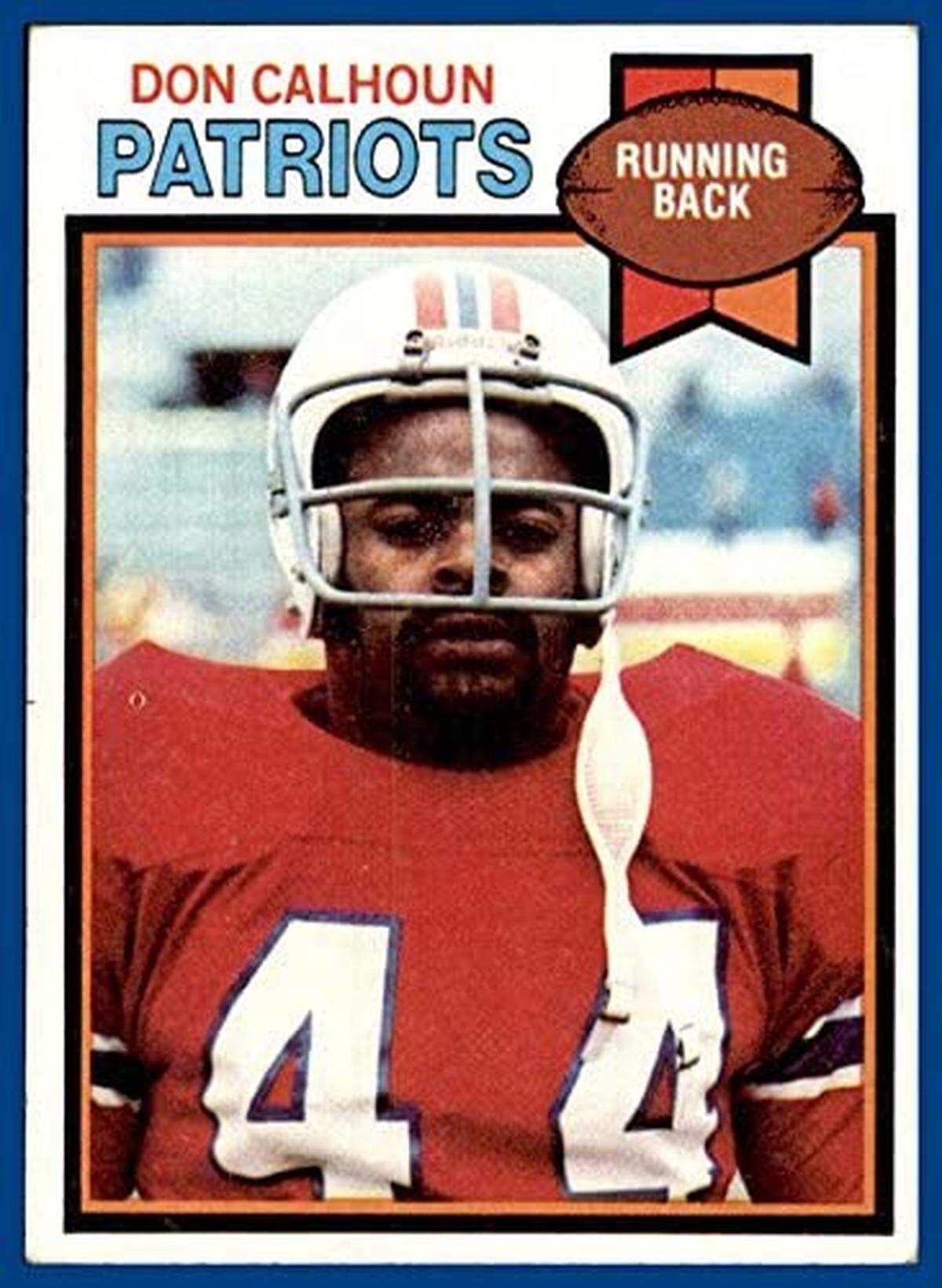 A 1979 Don Calhoun trading card.
