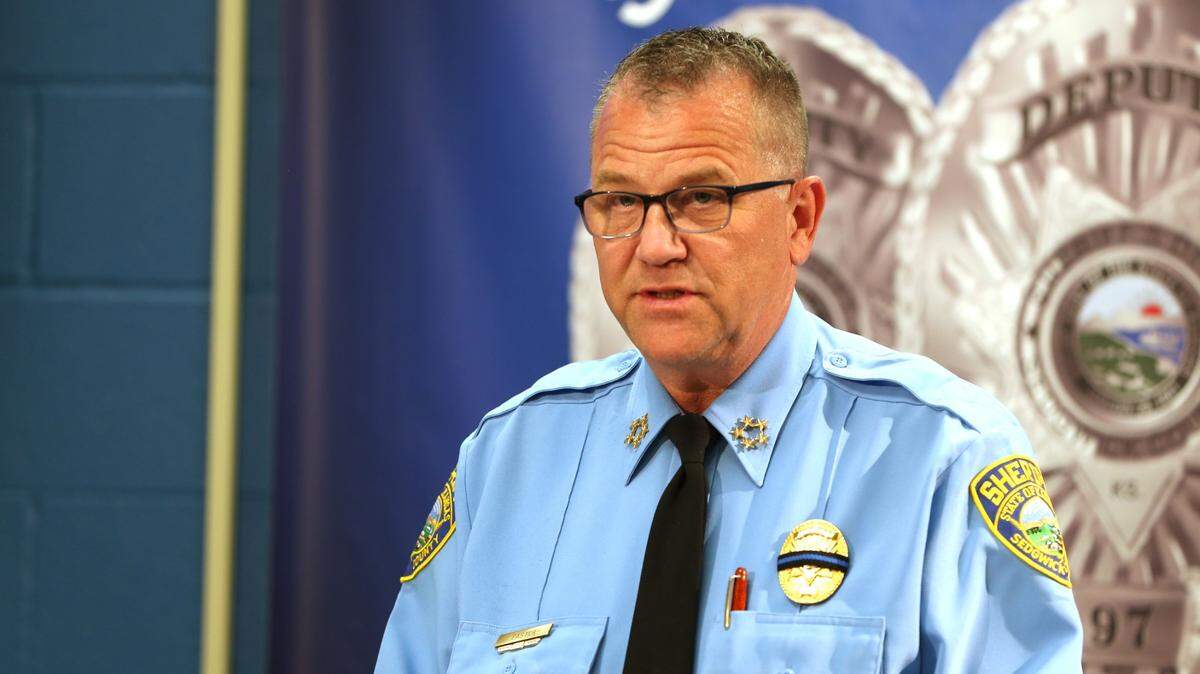 Sedgwick County Sheriff Jeff Easter gave an update Wednesday on an incident where a man was shot by a Wichita police officer during a domestic violence incident Monday in northwest Wichita.