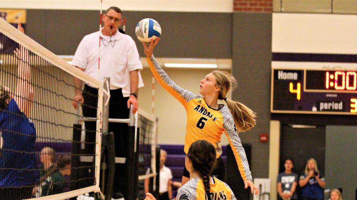 Andale volleyball’s McKenzie Fairchild