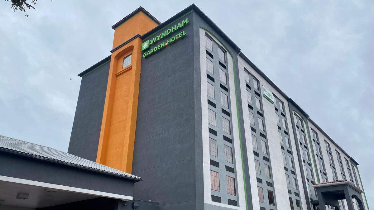 The Wyndham Garden Inn at 221 E. Kellogg has recently added an Indian restaurant, and the operator is also planning to add a bar and grill.