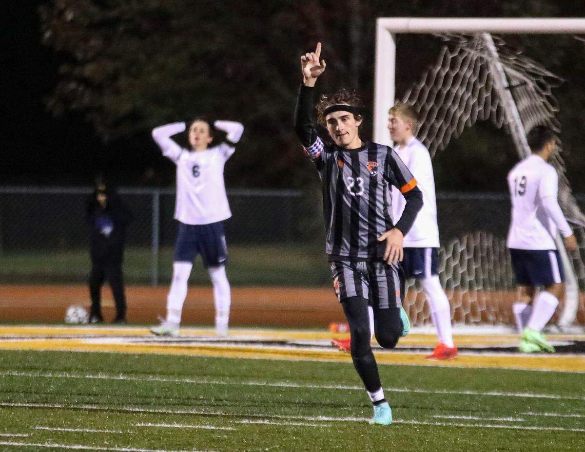 Augusta senior forward Kaden Kearney was named to the Wichita Eagle All-Metro boys soccer team.