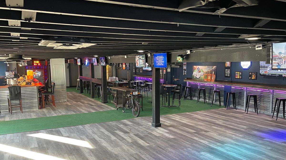 Jeran Trotter gutted the former Club Boomerang space and turned it into Sidelines Sports Bar.